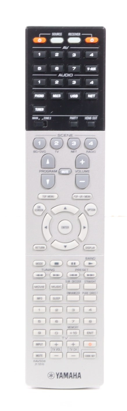Yamaha RAV508 Remote Control for Audio Video Receiver RX-A1030-Remote Controls-SpenCertified-vintage-refurbished-electronics