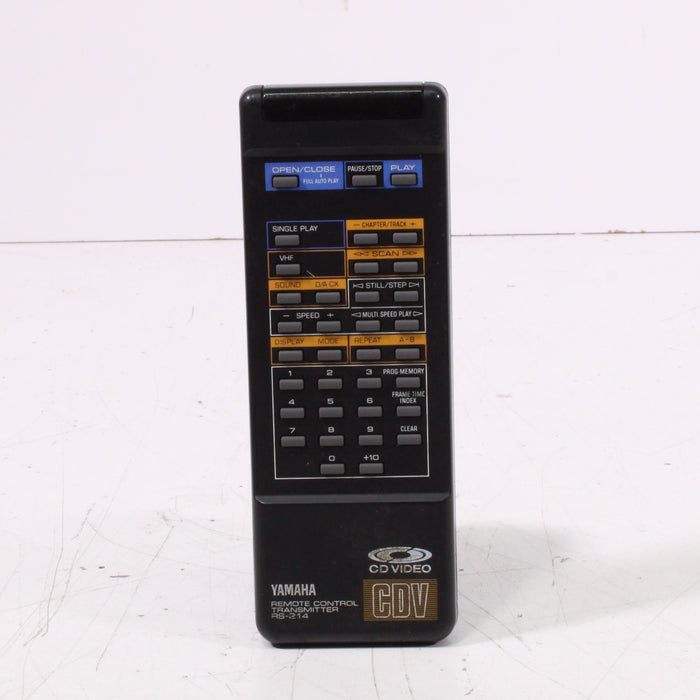 Yamaha RS-214 Remote Control for CD Video CDV-1100-Remote Controls-SpenCertified-vintage-refurbished-electronics