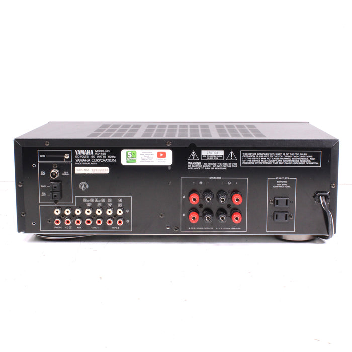 Yamaha RX-495 AM/FM Stereo Receiver Natural Sound (1996)-Audio Receivers-SpenCertified-vintage-refurbished-electronics