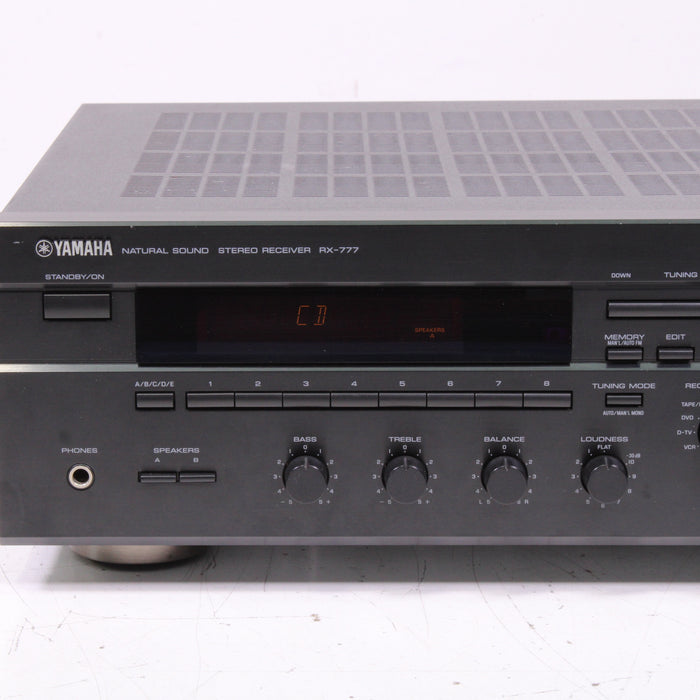Yamaha RX-777 Natural Sound Stereo AV Receiver w/ Phono (2001)-Audio & Video Receivers-SpenCertified-vintage-refurbished-electronics