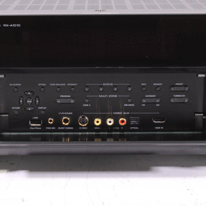 Yamaha RX-A1010 Natural Sound Audio Video Receiver (2011)-Audio Receivers-SpenCertified-vintage-refurbished-electronics