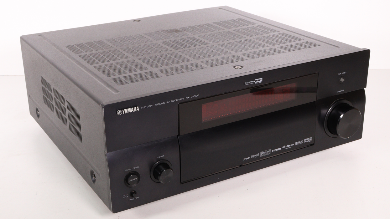 YAMAHA Natural Sound AV Receiver RX-V1800-Audio & Video Receivers-SpenCertified-vintage-refurbished-electronics