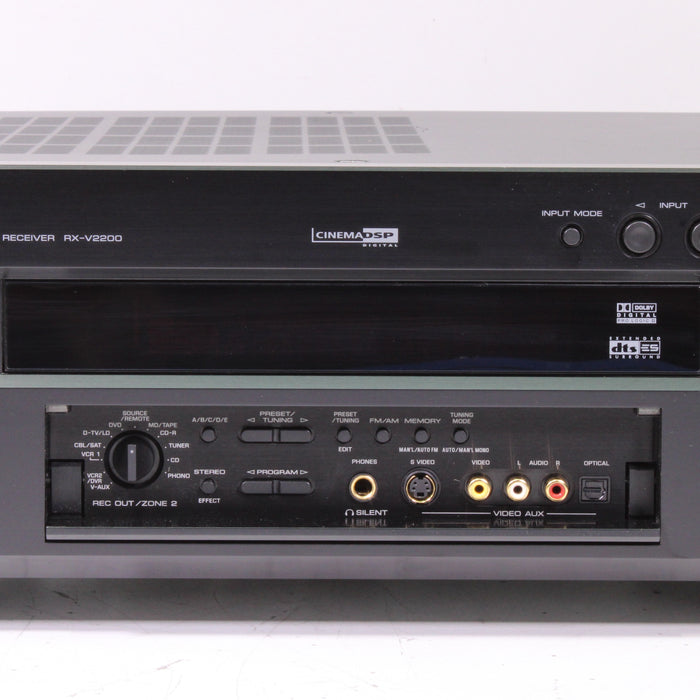 Yamaha RX-V2200 AV Receiver Dolby Digital DTS THX S-Video-Audio Receivers-SpenCertified-vintage-refurbished-electronics