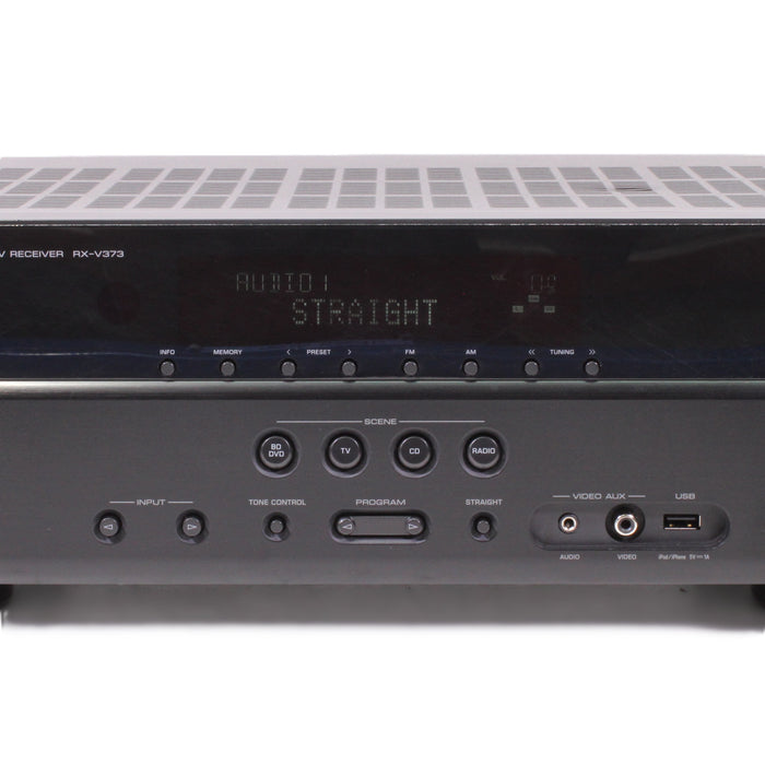 Yamaha RX-V373 Home theater receiver with 3D-ready HDMI switching-Audio & Video Receivers-SpenCertified-vintage-refurbished-electronics
