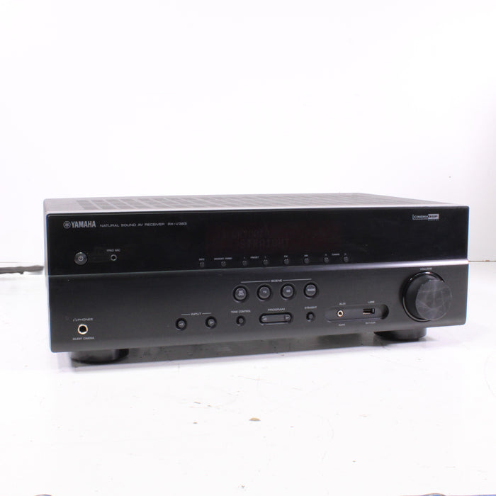 Yamaha RX-V383 5.1 Channel AV Receiver HDMI 4K Ultra HD Bluetooth-Audio Receivers-SpenCertified-vintage-refurbished-electronics
