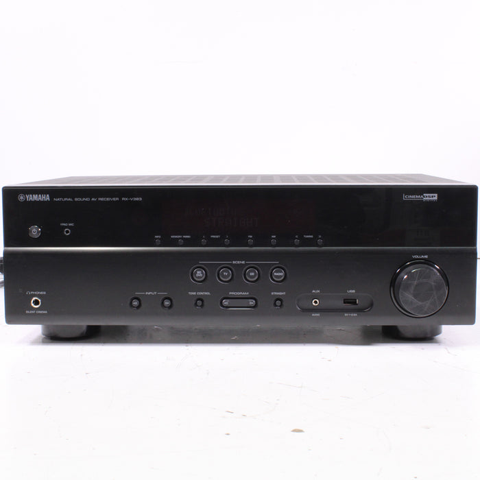 Yamaha RX-V383 5.1 Channel AV Receiver HDMI 4K Ultra HD Bluetooth-Audio Receivers-SpenCertified-vintage-refurbished-electronics