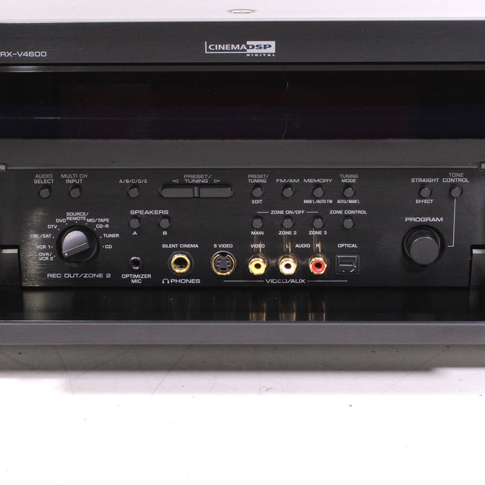 Yamaha RX-V4600 7.1-CH Home Theater Receiver HDMI, THX (2005) (NO REMOTE)-Audio & Video Receivers-SpenCertified-vintage-refurbished-electronics