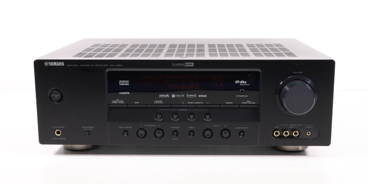 Yamaha R V503 Yamaha RX-V463 Natural Sound AV Audio Video Receiver with HDMI (NO REM ...