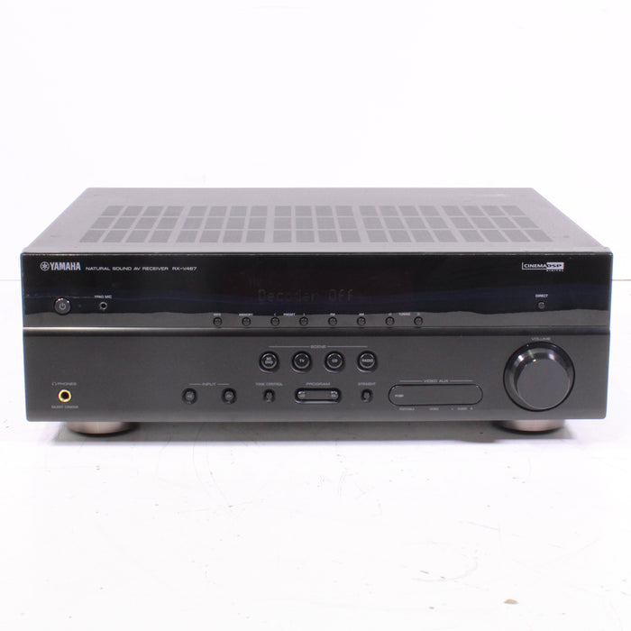 Yamaha RX-V467 Audio Video Receiver Natural Sound (2010-11)-Audio & Video Receivers-SpenCertified-vintage-refurbished-electronics
