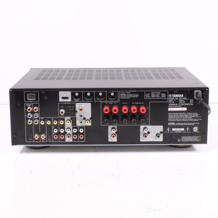 Yamaha RX-V467 Audio Video Receiver Natural Sound (2010-11)-Audio & Video Receivers-SpenCertified-vintage-refurbished-electronics
