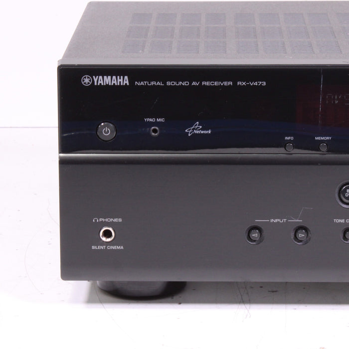 Yamaha RX-V473 5.1 Channel AV Home Theater Receiver with 3D-ready and HDMI switching-Audio Receivers-SpenCertified-vintage-refurbished-electronics