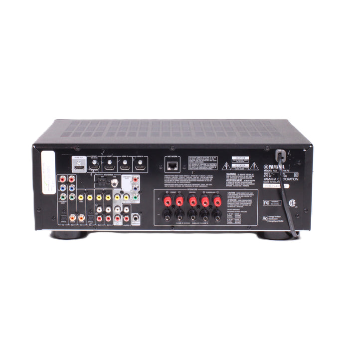 Yamaha RX-V473 5.1 Channel AV Home Theater Receiver with 3D-ready and HDMI switching-Audio Receivers-SpenCertified-vintage-refurbished-electronics
