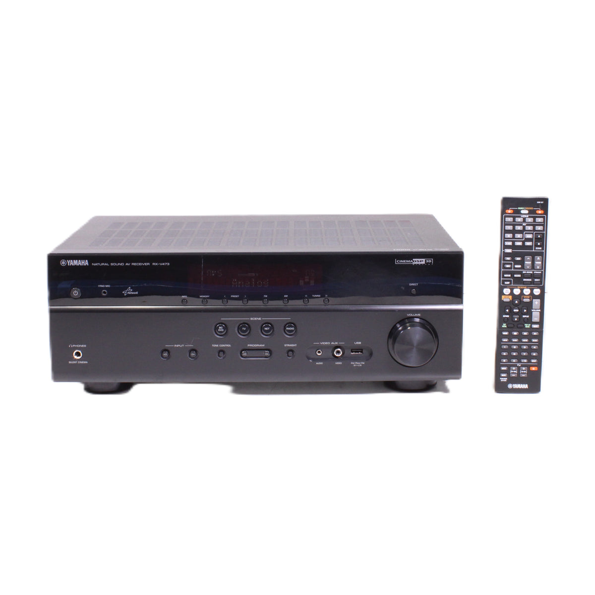 Yamaha RX-V473 5.1 Channel AV Home Theater Receiver with 3D-ready