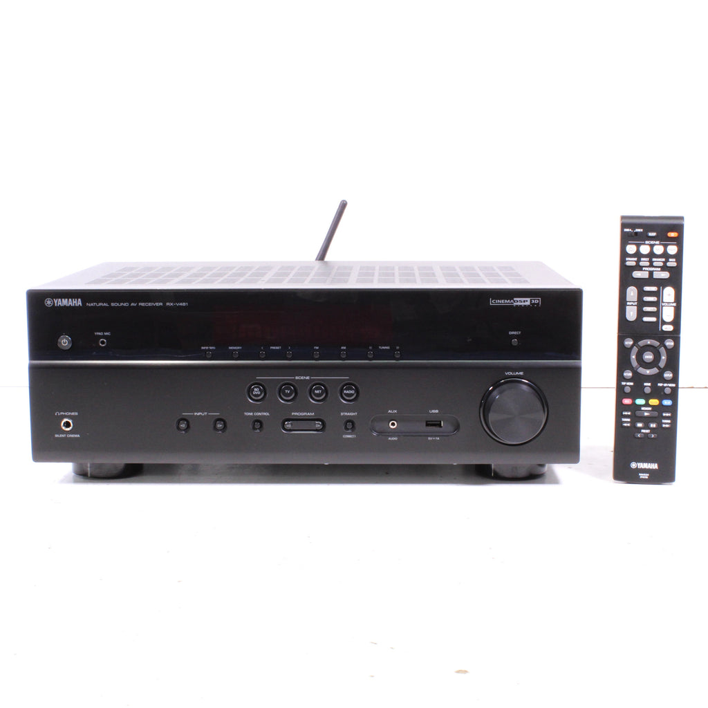 Yamaha RX-V481 5.1-Channel Home Theater AV Receiver with Wi-Fi