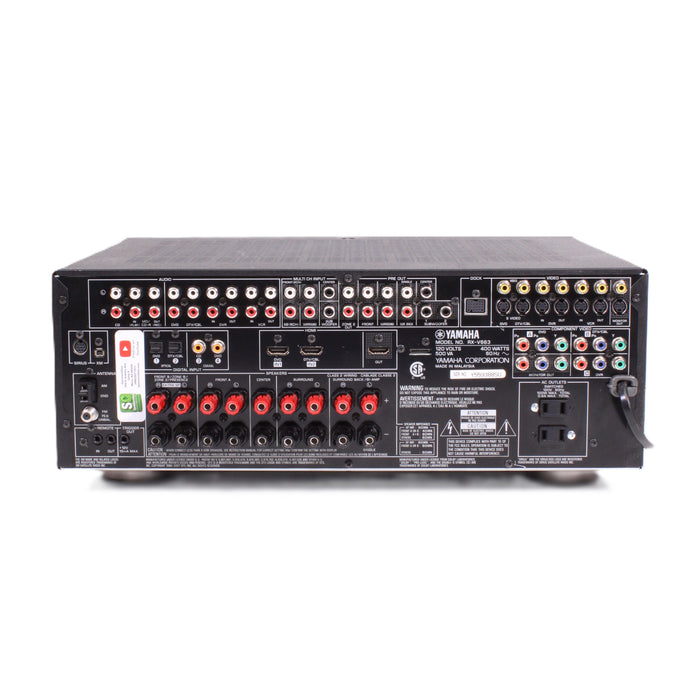 Yamaha RX-V663 Natural Sound Audio Video Receiver 7.2-Channel HDMI Dolby TrueHD DTS-HD (NO REMOTE)-Audio & Video Receivers-SpenCertified-vintage-refurbished-electronics
