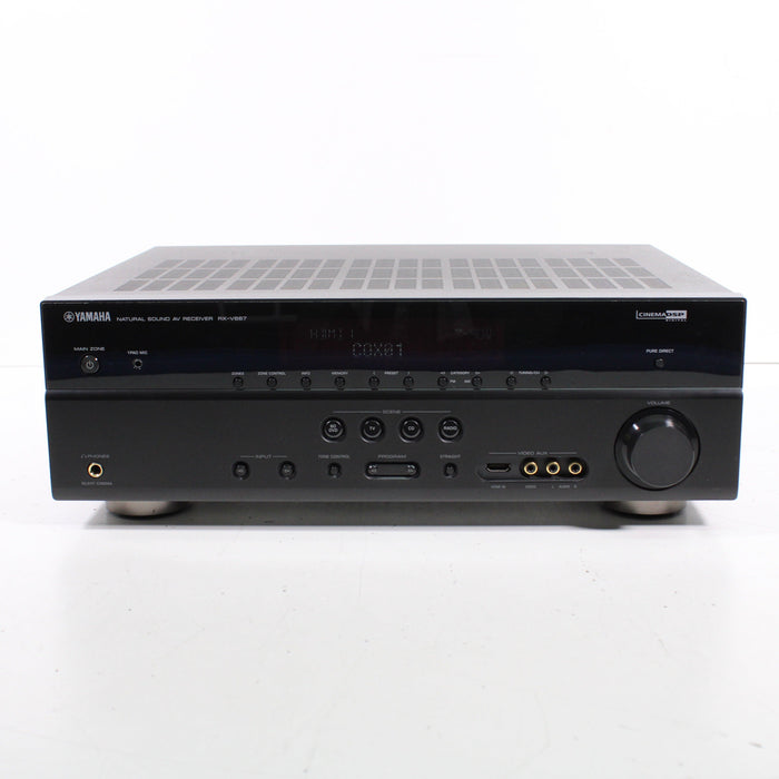 Yamaha RX-V667 Natural Sound AV Receiver with HDMI (NO REMOTE) (2010)-Audio & Video Receivers-SpenCertified-vintage-refurbished-electronics