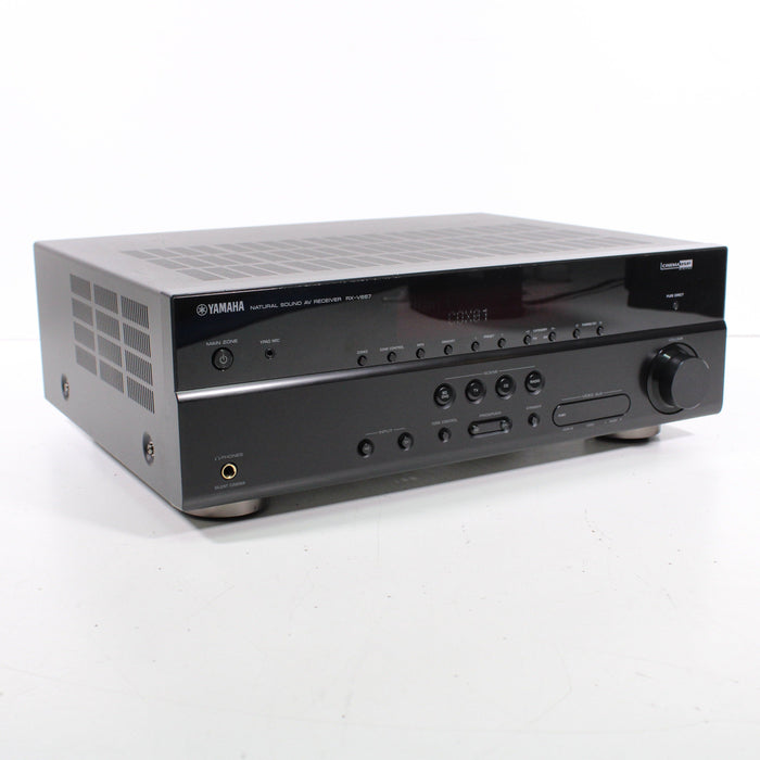 Yamaha RX-V667 Natural Sound AV Receiver with HDMI (NO REMOTE) (2010)-Audio & Video Receivers-SpenCertified-vintage-refurbished-electronics