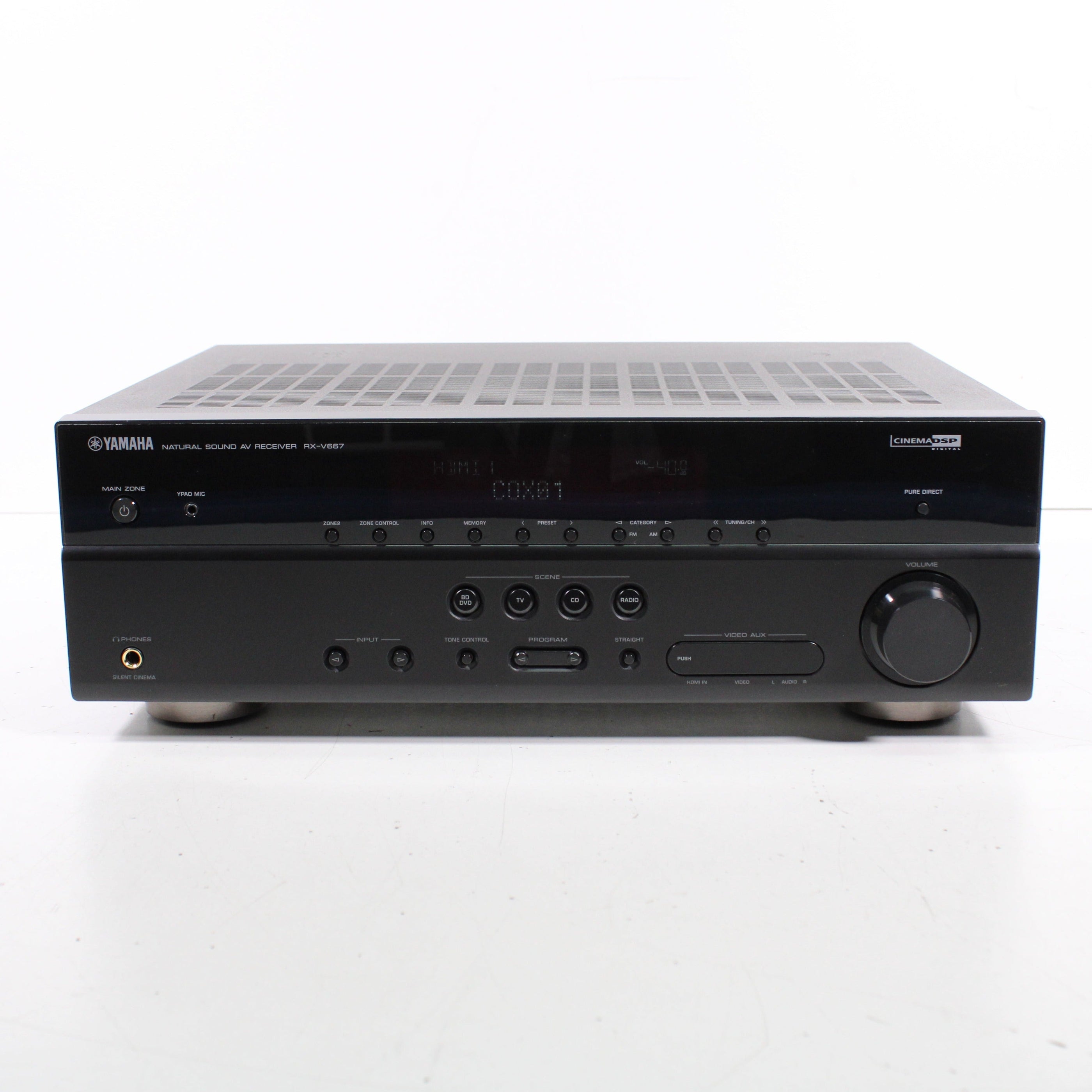 Yamaha RX-V667 Natural Sound AV Receiver with HDMI (NO REMOTE) (2010 ...