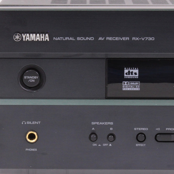 Yamaha RX-V730 Natural Sound Audio Video Receiver (NO REMOTE)-Audio & Video Receivers-SpenCertified-vintage-refurbished-electronics