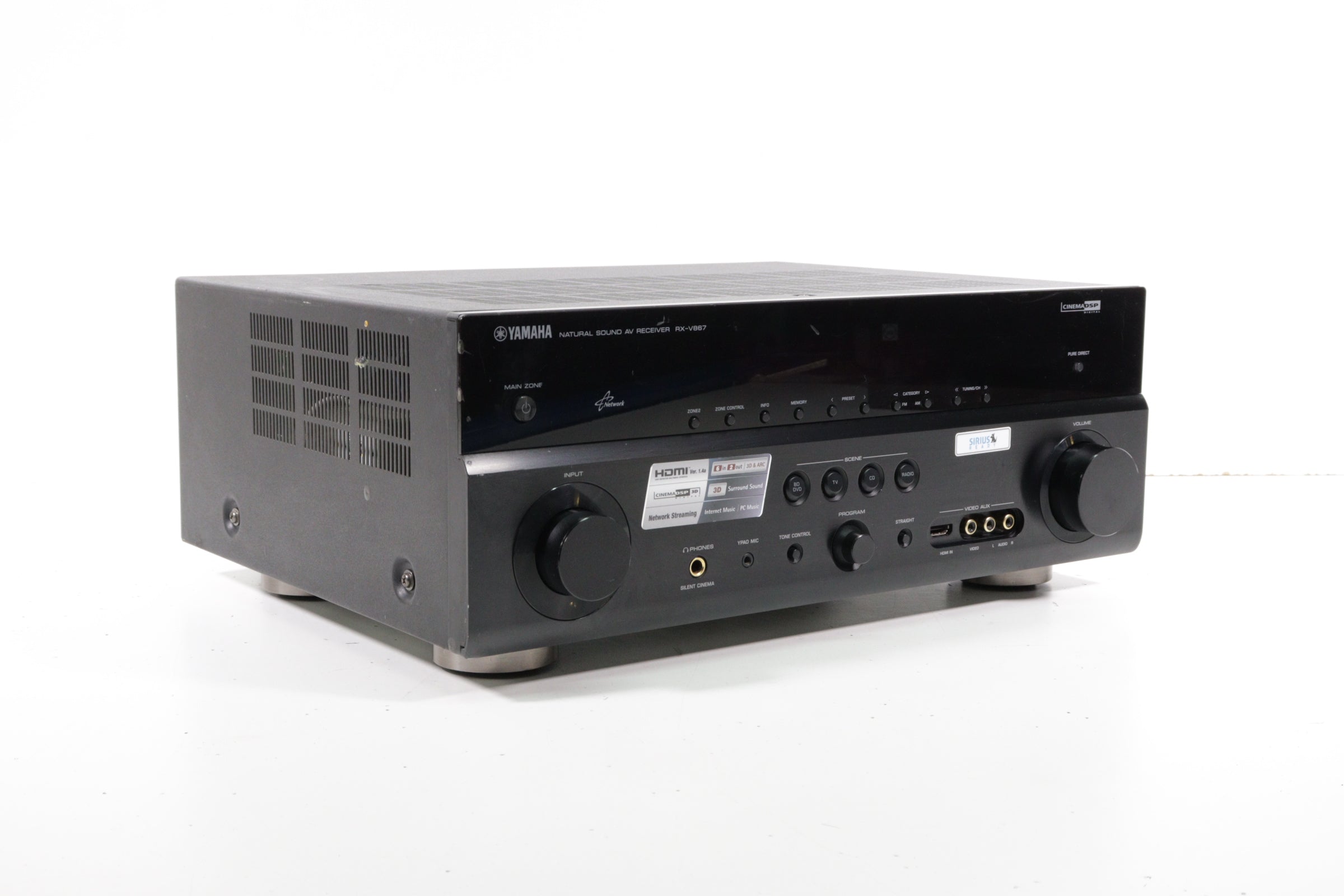 Yamaha RX-V867 Natural Sound AV Receiver (NO POWER) (NO REMOTE)