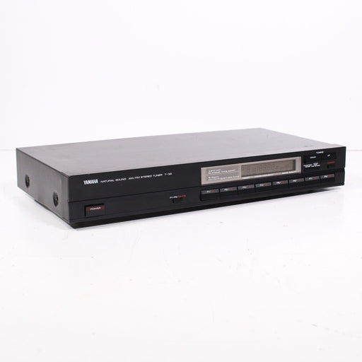 Yamaha T-33 Natural Sound AM/FM Stereo Tuner-Stereo Tuner-SpenCertified-vintage-refurbished-electronics