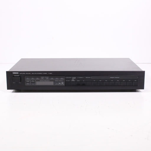 Yamaha T-520 Natural Sound AM/FM Stereo Tuner Black (1984)-Stereo Tuner-SpenCertified-vintage-refurbished-electronics