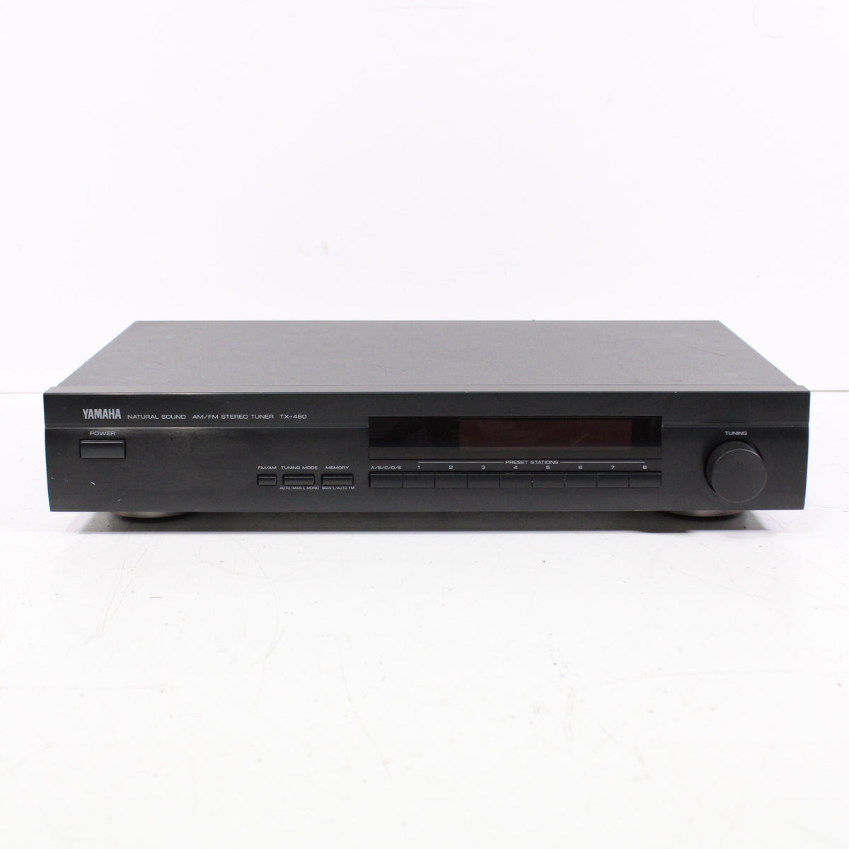 YAMAHA TX-480 ラジオチューナー Yamaha TX‑480 AM FM Stereo Tuner Tested Working Clean Home Audio