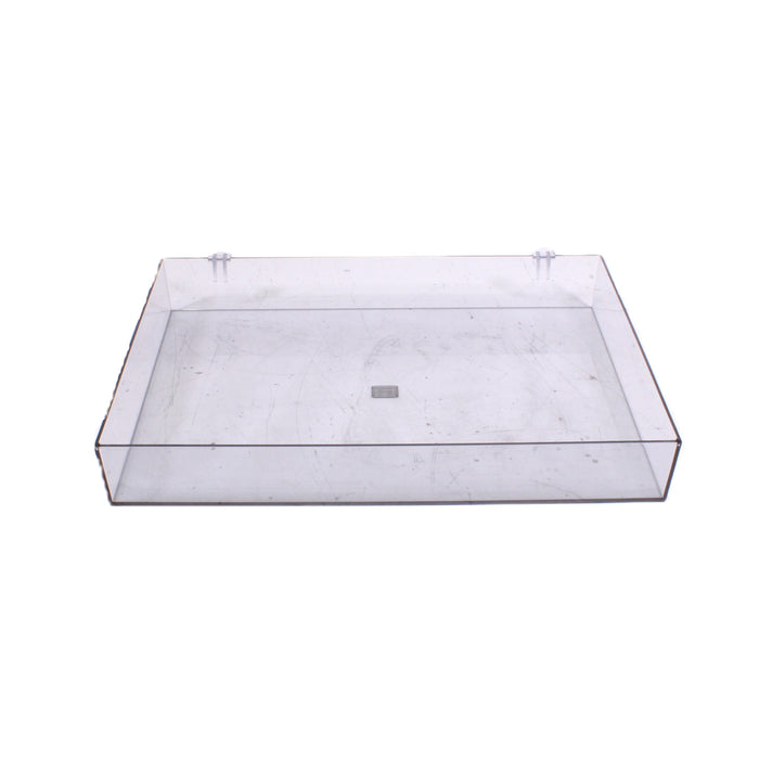 Yamaha Turntable Dust Cover Replacement Smoke Tinted Hinged Lid-Turntable Accessories-SpenCertified-vintage-refurbished-electronics