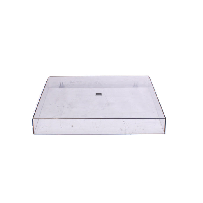 Yamaha Turntable Dust Cover Replacement Smoke Tinted Hinged Lid-Turntable Accessories-SpenCertified-vintage-refurbished-electronics
