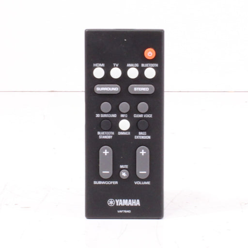 Yamaha VAF7640 Remote Control for Sound Bar ATS1080-Remote Controls-SpenCertified-vintage-refurbished-electronics