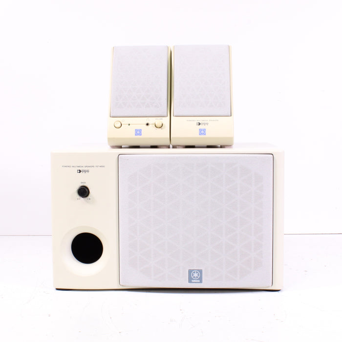 Yamaha YST‑MS50 Powered Multimedia Speaker System (2001-03)-Speakers-SpenCertified-vintage-refurbished-electronics