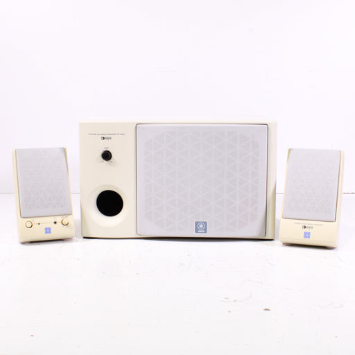 Yamaha YST‑MS50 Powered Multimedia Speaker System (2001-03)-Speakers-SpenCertified-vintage-refurbished-electronics