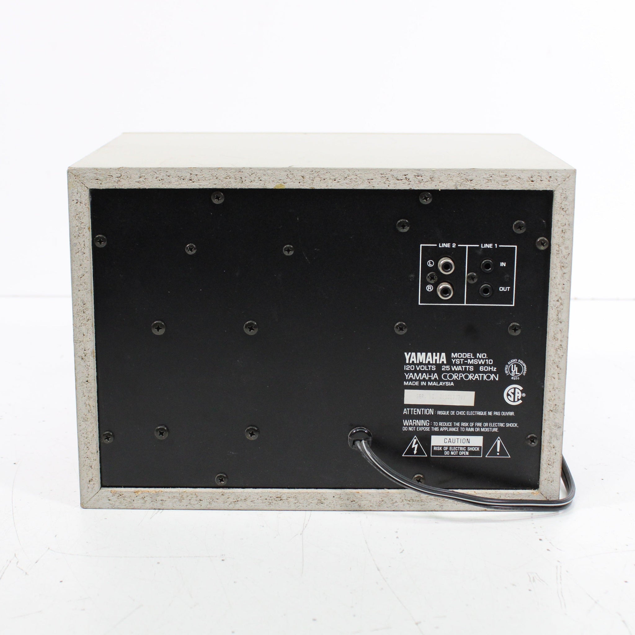 Yamaha YSTMSW10 Active Servo Processing Subwoofer System
