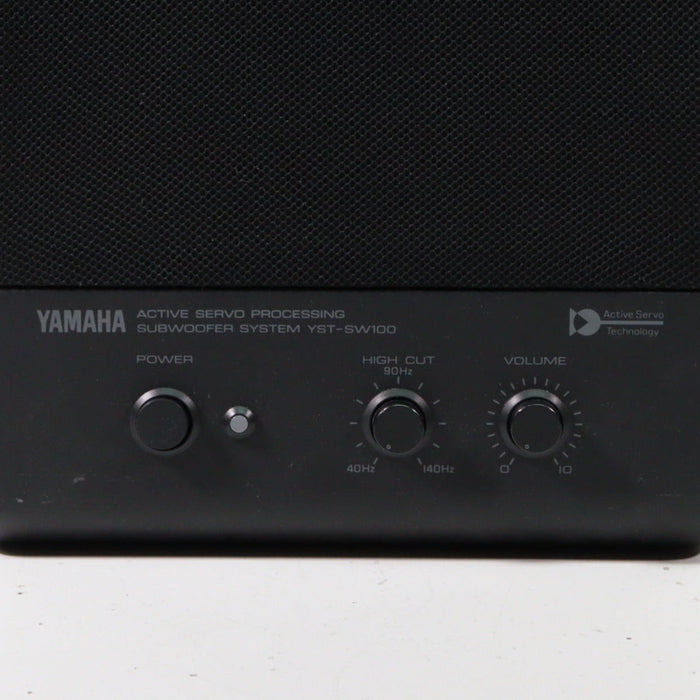 Yamaha YST-SW100 Powered Active Servo Processing Subwoofer System-Speakers-SpenCertified-vintage-refurbished-electronics