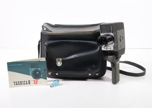 Yashica U-Matic-G Vintage 8mm Movie Camera Reflex Zoom Lens with Case-Cameras-SpenCertified-vintage-refurbished-electronics