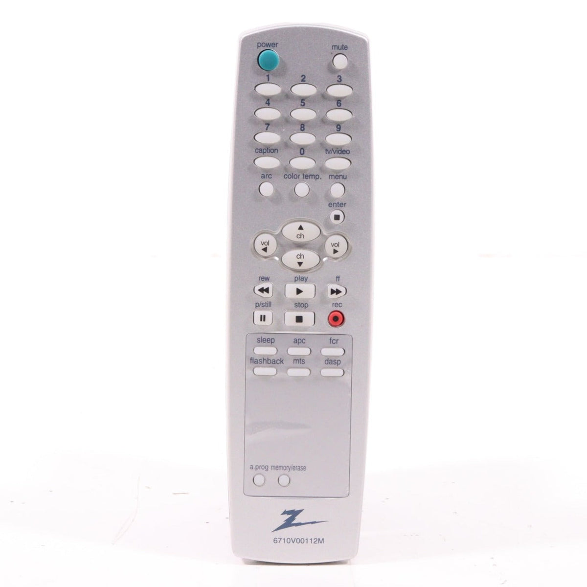 Zenith 6710V00112M Remote Control for TV C27F43 and More — SpenCertified