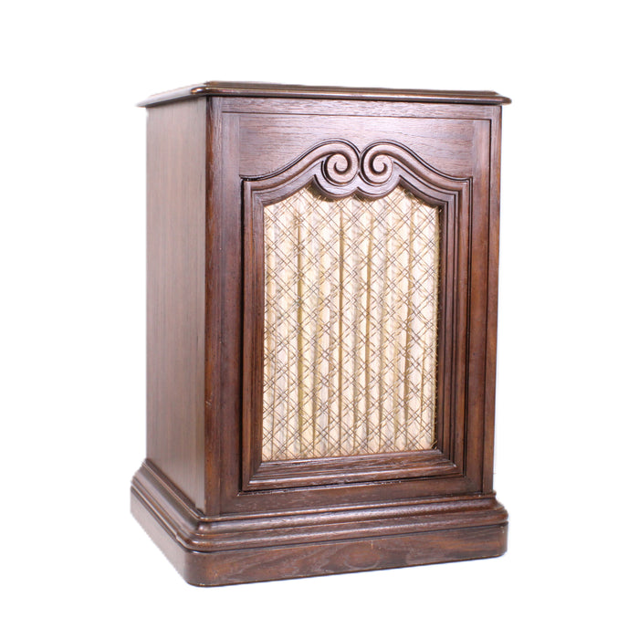 Zenith Allegro Vintage 2-Way Floor Woodgrain Speakers Pair-Speakers-SpenCertified-vintage-refurbished-electronics