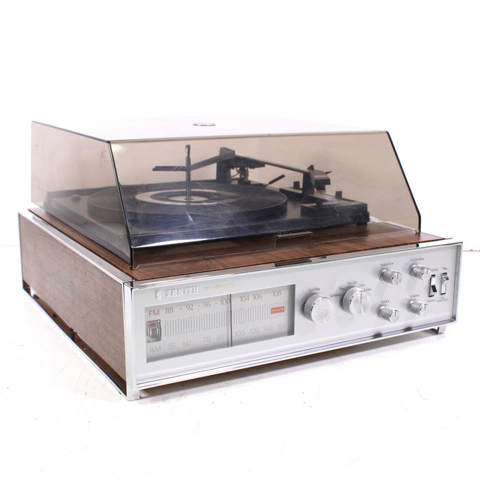 Zenith C587 All-In-One Music System Turntable AM FM Stereo Receiver-Turntables & Record Players-SpenCertified-vintage-refurbished-electronics