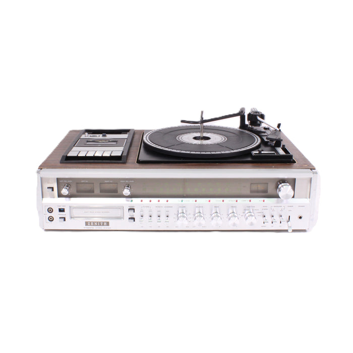 Zenith IS-4081 Turntable Cassette 8-Track AM/FM Integrated Stereo System-Turntables & Record Players-SpenCertified-vintage-refurbished-electronics