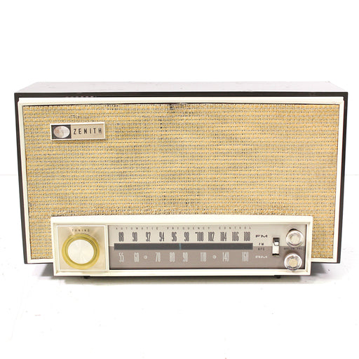 Zenith K725 Vintage AM FM Mid-Century Tube Radio (1960s)-Radios-SpenCertified-vintage-refurbished-electronics