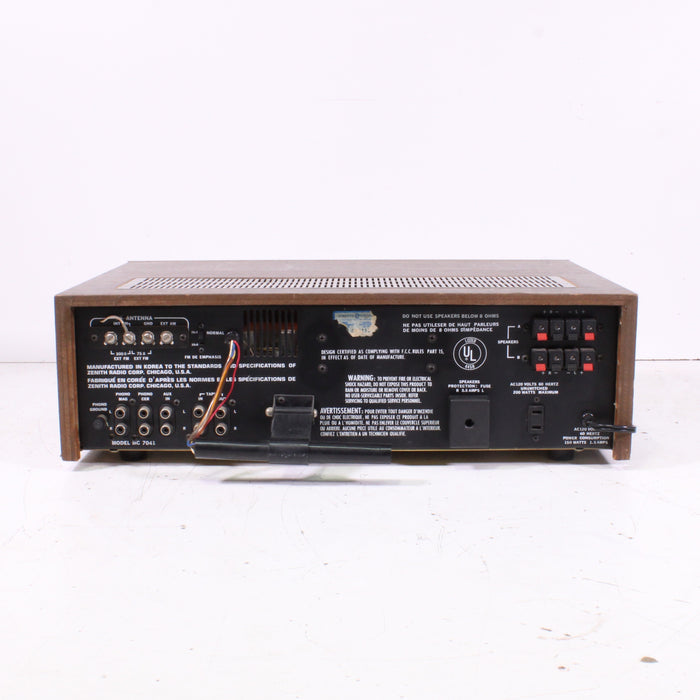 Zenith MC7041 AM/FM Stereo Receiver (1980)-Audio & Video Receivers-SpenCertified-vintage-refurbished-electronics
