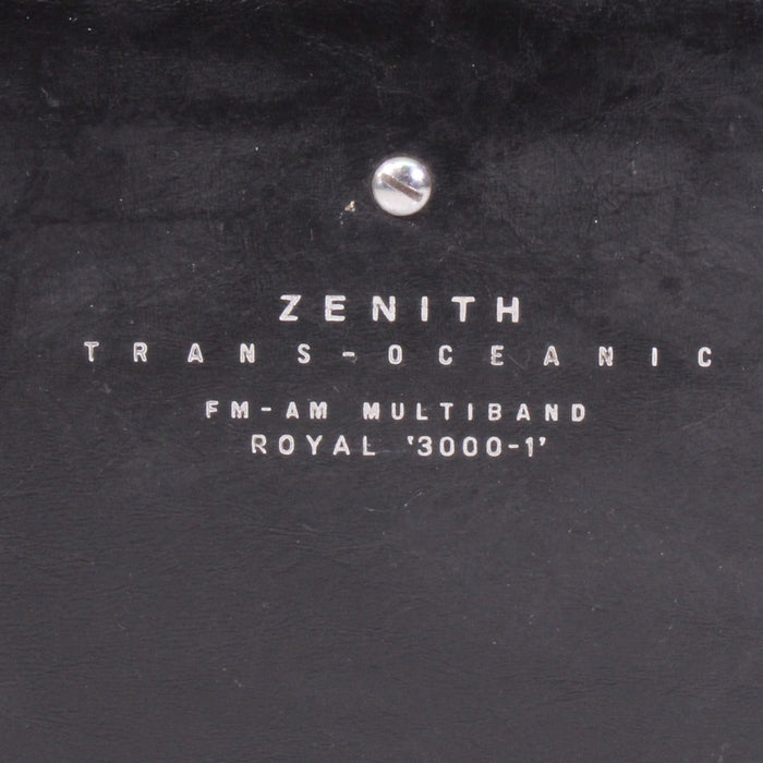 Zenith Royal 3000-1 Transoceanic Portable 9-Band AM/FM Shortwave Radio (AS-IS??)-Electronics-SpenCertified-vintage-refurbished-electronics