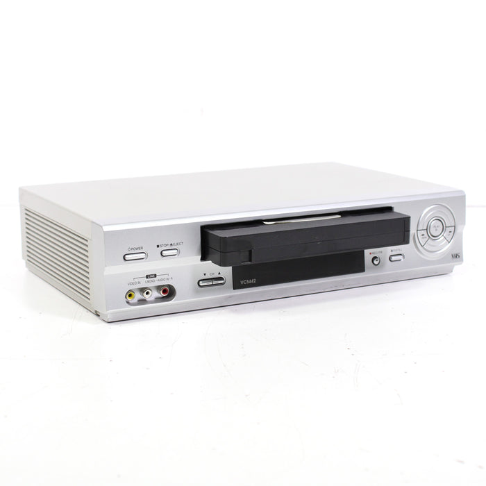 Zenith VCS442 4-Head Hi-Fi Stereo VCR VHS Player Recorder (Silver)-VCRs-SpenCertified-vintage-refurbished-electronics