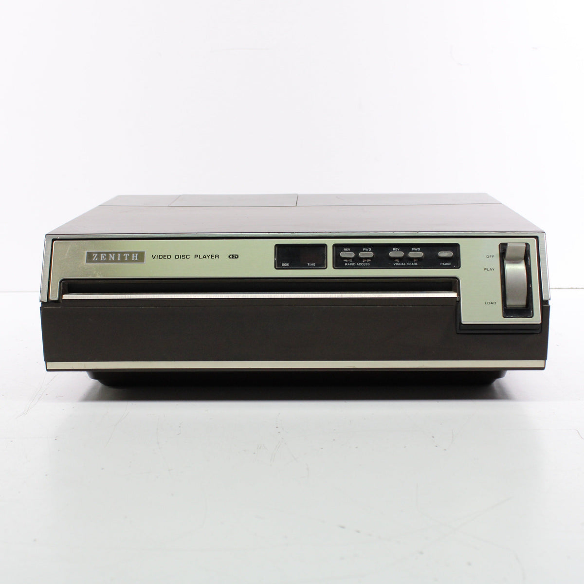Zenith VP2000 Stereo CED VideoDisc Player — SpenCertified