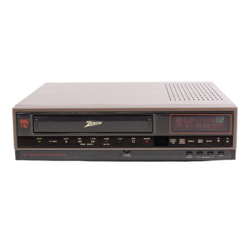 Zenith VRE205 VCR Video Cassette Recorder Simulated Wood Grain-VCRs-SpenCertified-vintage-refurbished-electronics