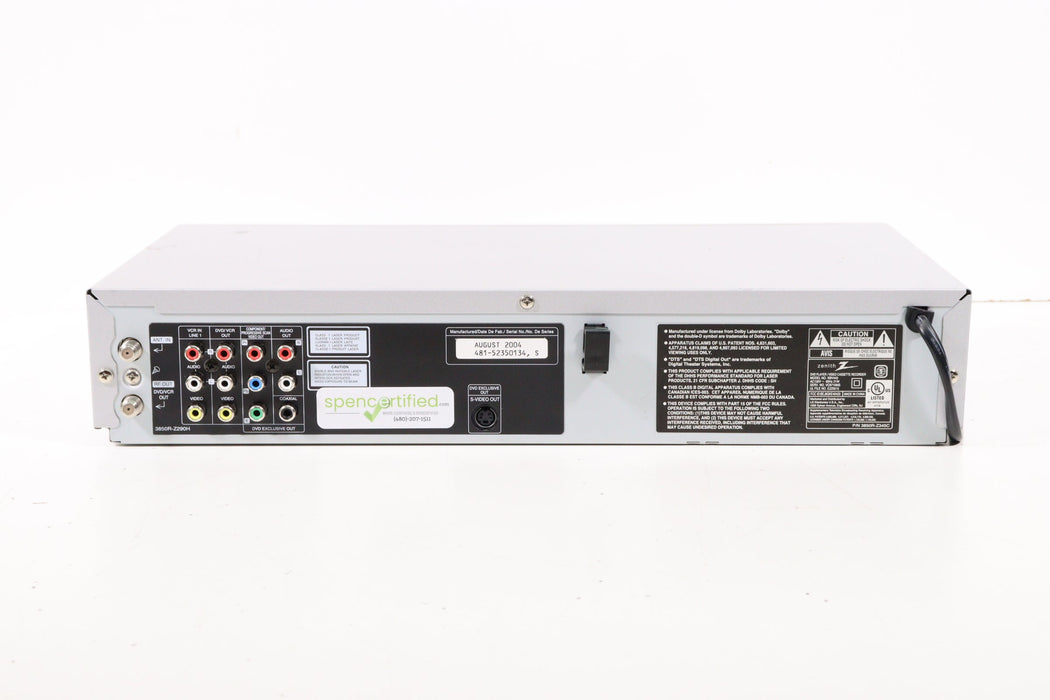 Zenith XBV443 DVD VCR Combo Player with S-Video Output-VCRs-SpenCertified-vintage-refurbished-electronics