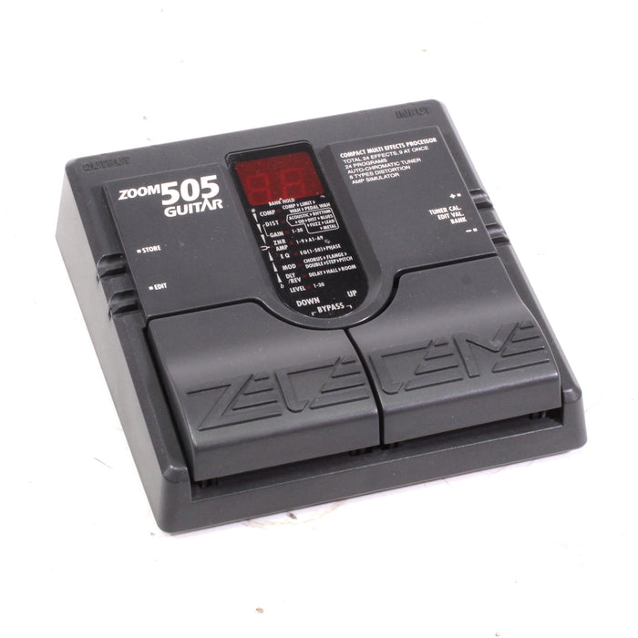 Zoom 505 Guitar Compact Multi Effects Pedal (PEDAL ONLY)-Guitar Pedals-SpenCertified-vintage-refurbished-electronics