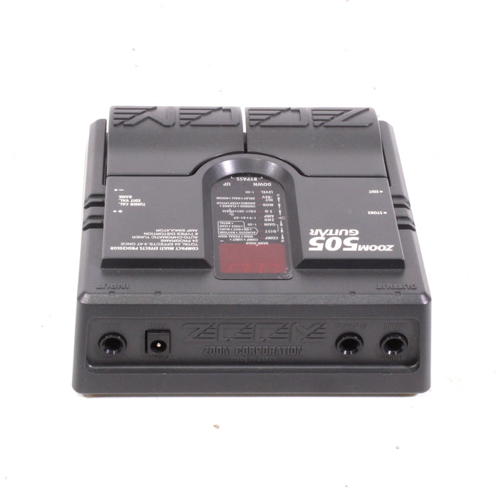 Zoom 505 Guitar Compact Multi Effects Pedal (PEDAL ONLY)-Guitar Pedals-SpenCertified-vintage-refurbished-electronics