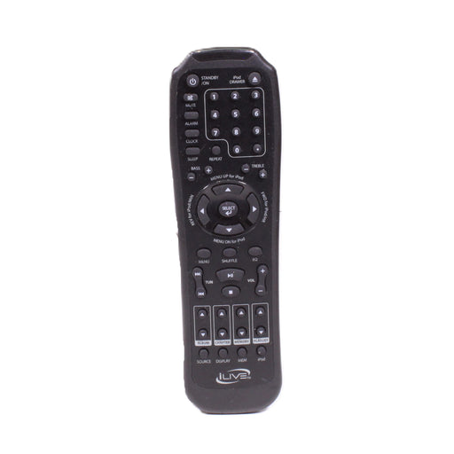 iLIVE ITP108B Remote Control for iPod Docking Station/Speaker-Remote Controls-SpenCertified-vintage-refurbished-electronics