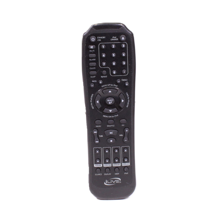 iLIVE ITP108B Remote Control for iPod Docking Station/Speaker-Remote Controls-SpenCertified-vintage-refurbished-electronics